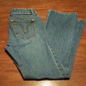 Loft Curvy Bootcut jeans size 4P